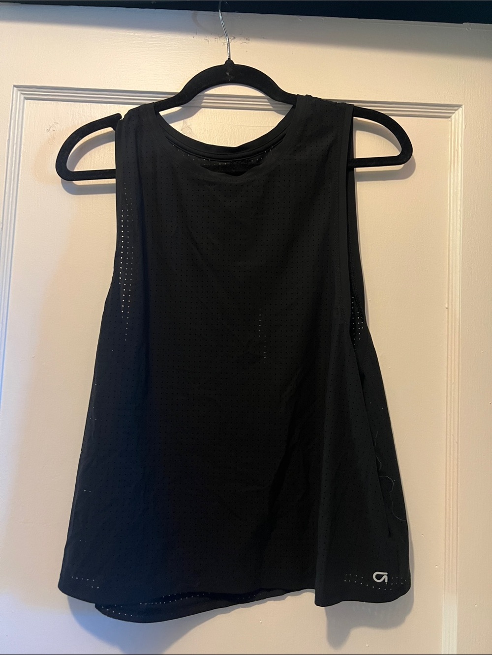Ladies' Black Athletic Tank Top